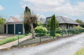 Einfamilienhaus kaufen in 32584 Löhne, Vielseitige Traumimmobilie - Zweifamilienhaus mit Erdwärme und idyllischem Gartenparadies in Löhne