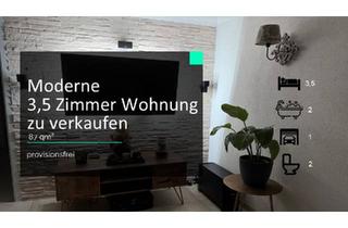 Wohnung kaufen in 74321 Bietigheim-Bissingen, Bietigheim-Bissingen - 3,5 Zi Whg. mit FBH, Einzelgarage und großen Balkon