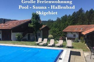 Wohnung kaufen in 94051 Hauzenberg, Hauzenberg - Ferienwohnung Bayerischer Wald barrierefrei mit Alpenblick Sauna