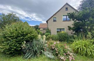 Haus kaufen in 06722 Weißenborn, Verkauf großes Grundstück und traumhaft eingewachsenen Garten & Hühnerstall