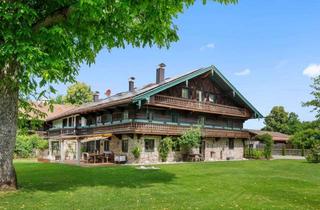 Bauernhaus kaufen in 83104 Tuntenhausen, RARITÄT IM CHIEMGAU: HISTORISCHES BAUERNHAUS VON 1618 – ALTES HERZ UND NEUESTE TECHNIK!