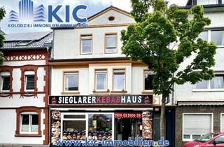 Haus kaufen in 53842 Troisdorf, Wohn- und Geschäftshaus mit Baugrundstück in Troisdorf-Oberlar