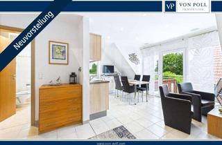 Wohnung kaufen in 26506 Norden, Ferienflair inklusive – Stilvolle Dachgeschoss-Maisonette-Wohnung mit Balkon in Norddeich
