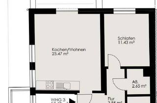 Wohnung mieten in Jägerstraße 57A, 47623 Kevelaer, Liebevoll sanierte 2,5-Raum-Altbauwohnung mit gehobener Innenausstattung in Kevelaer