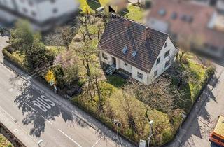 Einfamilienhaus kaufen in 70771 Leinfelden-Echterdingen, Leinfelden-Echterdingen - Preisreduktion und provisionsfrei: freistehendes EFH, großem Garten oder auch Platz für ein 2. Haus