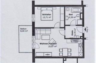 Wohnung kaufen in 94469 Deggendorf, Deggendorf - Verkauf Hochwertige 2-Zimmer-Wohnung inkl. EBK, TG in Deggendorf