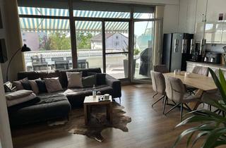 Penthouse mieten in Johann-Strauß-Straße 16, 86633 Neuburg, Exklusive 3,5-Raum-Penthouse-Wohnung mit lux. Innenausstattung mit Balkon und EBK