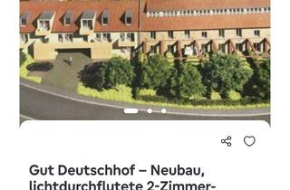 Wohnung mieten in Arnsbergstraße 3f, 97422 Deutschhof, Gut Deutschhof -Neubau- lichtdurchflutete 2 Zimmer Wohnung 68 qm