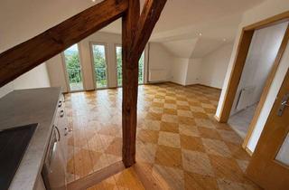 Wohnung mieten in 99510 Apolda, Dachgeschosswohnung mit Ausblick über Apolda mit EBK