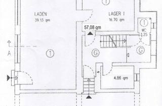 Immobilie mieten in Kornharpener Str. 211, 44791 Kornharpen/Voede-Abzweig, Ladenlokal in Bochum-Kornharpen – 57 m² EG mit Schaufenster