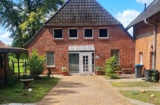 Haus kaufen in 27308 Kirchlinteln, Kirchlinteln - Alleinlage! Resthof 4 Gebäude 1 Neubau bei Verden für Handwerker,