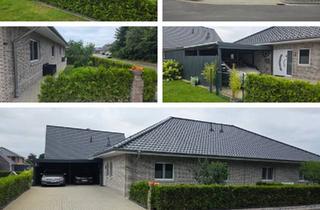 Doppelhaushälfte kaufen in 26842 Ostrhauderfehn, Ostrhauderfehn - Provisionsfrei, modern und Barrierefreier Bungalow Zentrale Lage