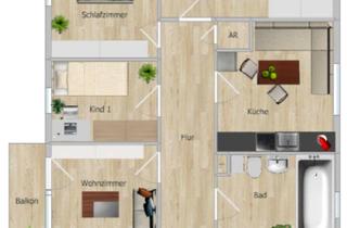 Wohnung kaufen in 91154 Roth, Roth - Gepflegte 4 Zimmerwohnung in begehrter Wohnlage in Roth-West