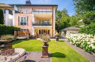 Wohnung kaufen in Biederstein, 80638 Neuhausen-Nymphenburg, Luxuriöse Wohnung über 3 Stockwerke (UG,EG,OG) direkt am Biedersteiner Kanal in München-Nymphenburg