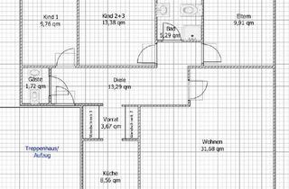 Wohnung kaufen in 41065 Hardterbroich-Pesch, Geschmackvolle, helle 4-Zimmer-Wohnung mit gehobener Ausstattung und mit zwei Balkone