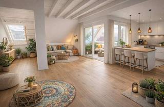 Wohnung kaufen in 74177 Bad Friedrichshall, ÜBER DEN DÄCHERN ZUHAUSE – HELLE DG-WOHNUNG MIT SÜDBALKON