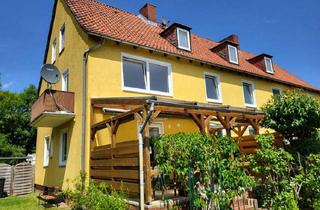 Wohnung mieten in 31582 Nienburg, Nienburg, 4 Zimmer Wohnung mit Balkon und eigenem Gartenanteil