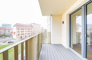 Wohnung mieten in Amely-Bölte-Straße, 01067 Wilsdruffer Vorstadt/Seevorstadt-West, Moderne 2-Zimmer-Wohnung mit Loggia - lichtdurchflutet und stilvoll ausgestattet!