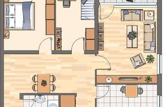 Sozialwohnungen mieten in Germaniastraße 34, 59174 Kamen, Bezugsfertige 3-Zimmer-Wohnung in Methler zu besichtigen, mit Laminatboden