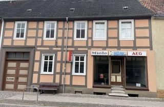Haus kaufen in Hamburger Straße 31, 16866 Kyritz, Fachwerk Reihenmittelhaus provisionsfrei im Altstadtzentrum Kyritz
