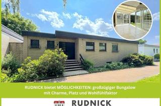 Haus kaufen in 31542 Bad Nenndorf, RUDNICK bietet MÖGLICHKEITEN: großzügiger Bungalow mit Charme, Platz und Wohlfühlfaktor