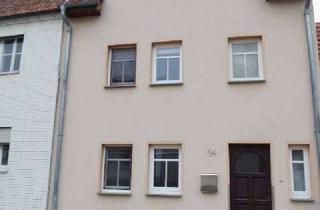 Haus mieten in 06556 Artern, Einfamilienreihenhaus mit Anbau (Stadthaus) in ruhiger Lage von Artern