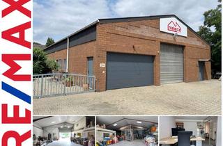 Gewerbeimmobilie kaufen in 47475 Kamp-Lintfort, Attraktive Kombination: Wohnhaus, Büro und Gewerbehalle in Kamp-Lintfort