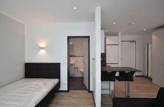 Immobilie mieten in Platz Der Deutschen Einheit, 63065 Stadtmitte, Möbliertes Penthouse-Apartment, mit Schreibtisch, Balkon - zentral in Offenbach ab 01.12.2025