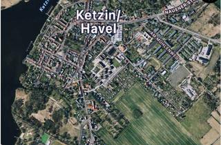 Gewerbeimmobilie kaufen in 14669 Ketzin, ca. 6400 qm Grundstück für Gewerbe und Wohnen. Mit Halle.