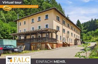 Gewerbeimmobilie kaufen in 77883 Ottenhöfen, Einzigartige Investitionschance: Historisches Gästehaus mit Gastronomie im Herzen des Schwarzwalds