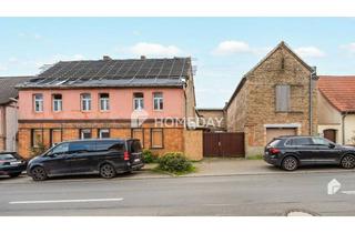 Haus kaufen in 06179 Teutschenthal, Attraktiver Sanierungstraum im Rohbauzustand in Teutschenthal: Viel Raum für kreative Köpfe
