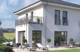 Haus kaufen in 82008 Unterhaching, Energieeffizientes Architektenhaus (DHH) mit Keller, schönem Garten, Garage/Stellplatz + Balkon