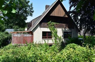 Haus kaufen in Kirchweg 27, 21644 Sauensiek, Freistehendes Haus mit großem Grundstück am Ortsrand – Viel Platz für die ganze Familie