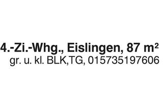 Wohnung mieten in 73054 Eislingen, 4.-Zi.-Whg. Eislingen