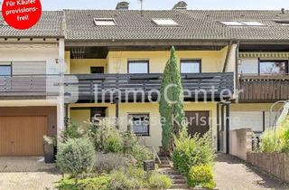 Einfamilienhaus kaufen in 76327 Pfinztal, Pfinztal / Wöschbach - Sonnenbalkon, Terrasse und Wohnkomfort mit Herz - Charmantes Einfamilienhaus in Feldrandlage