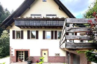 Haus kaufen in 77776 Bad Rippoldsau-Schapbach, Bad Rippoldsau-Schapbach - Zweifamilienhaus renoviertsaniert-1,7 ha Grund,Alleinlage,privat