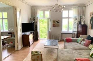 Wohnung kaufen in Quitzowstraße 117, 10559 Tiergarten, Wohnen im beliebten STEPHANKIEZ + klassischer 3-Zi Stuckaltbau im 3. OG + BEZUGSFREI!