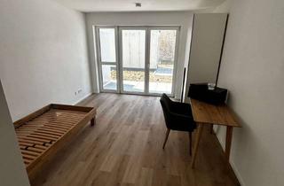 Wohnung mieten in 86154 Oberhausen, Terrassenwohnung / NEUBAU 1-Zimmerwohnung & möbliert!