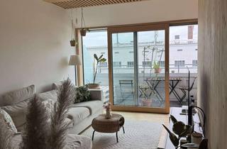 Wohnung mieten in Tegernseer Platz, 81541 Obergiesing, ekl. 4 Zi-Maissonette-DG Wohnung, BJ 2019, 6. OG, Lift, 2 BLK, 2 Bäder, ab 01.10.25