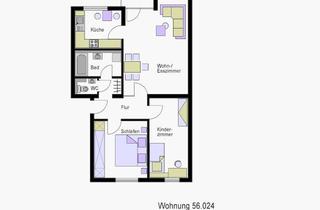 Wohnung mieten in Im Holder 121, 73525 Schwäbisch Gmünd, 3 Zimmer Wohnung in ruhiger Wohnanlage