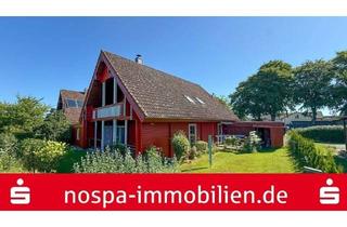 Haus kaufen in 24963 Jerrishoe, Sackgassenendlage! Gepflegtes Holzhaus mit Garage, Carport, 2 Terrassen und Loggia