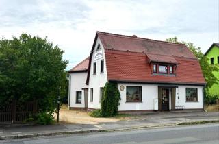 Einfamilienhaus kaufen in 01936 Schwepnitz, „Einfamilienhaus mit Töpferei, Ladenfläche, Garten“