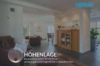 Haus kaufen in 74223 Flein, HÖHENLAGE - Besonderes Anwesen mit viel Privatsphäre in gehobener Lage mit Extra-Gebäude in Flein