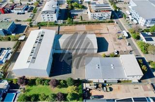 Gewerbeimmobilie kaufen in 64625 Bensheim, VERKAUF ✓ Grundstück (8.000 m²) mit Lager (2.700 m²) & Büro-/Sozial (500 m²)