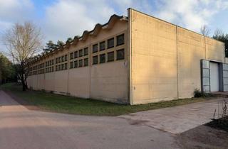 Gewerbeimmobilie mieten in Strandweg, 15537 Gosen-Neu Zittau, vielseitig nutzbare Halle in den Gosener Bergen am Seddinsee