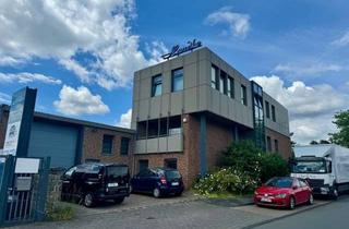 Gewerbeimmobilie kaufen in 42699 Ohligs/Aufderhöhe/Merscheid, Bürogebäude mit Halle und Wohnung in bester Lage im Gewerbegebiet Solingen-Aufderhö