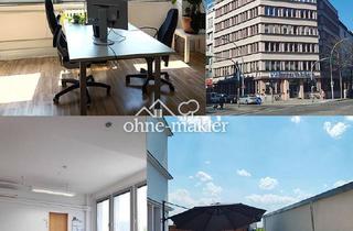 Büro zu mieten in 10713 Berlin, Büroraum mit Meetingbereich & Terrasse in denkmalgeschütztem Gebäude zur Untermiete