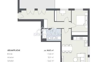 Penthouse mieten in 42719 Solingen, Exklusives Neubau-Penthouse mit 2,5 Zimmern, Dachterrasse & Balkon jetzt Besichtigung sichern!