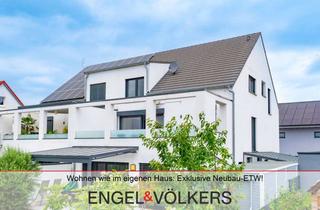 Haus kaufen in 67454 Haßloch, Wohnen wie im eigenen Haus: Neubau-ETW (Bj. 2019) mit exklusiver Ausstattung & großer Südterrasse!