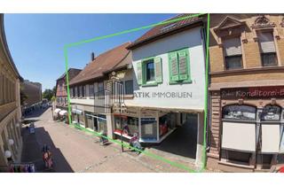 Anlageobjekt in 69168 Wiesloch, ATIK: *Entwickler aufgepasst* Wohn- u. Geschäftshaus mit Dachausbau-Potenzial in der Fußgängerzone